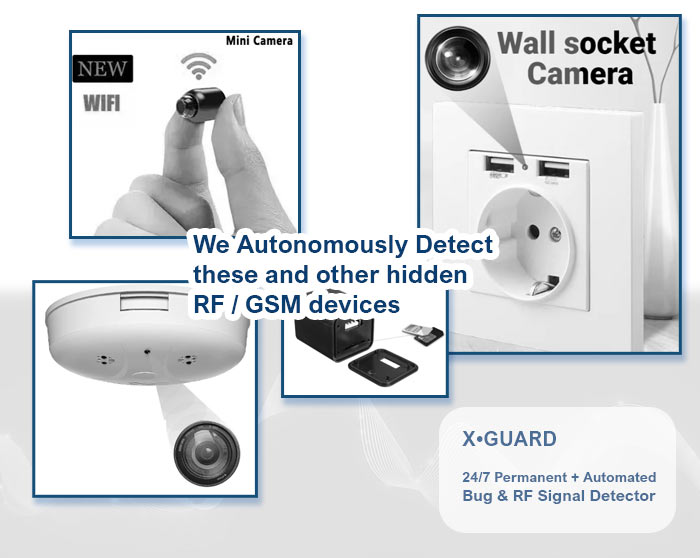 Automatic Hidden Spy Camera Detector